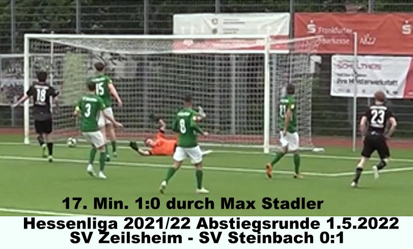 33 Zeilsheim - SVS 1.5.22 24 Max Stadlers Siegtor