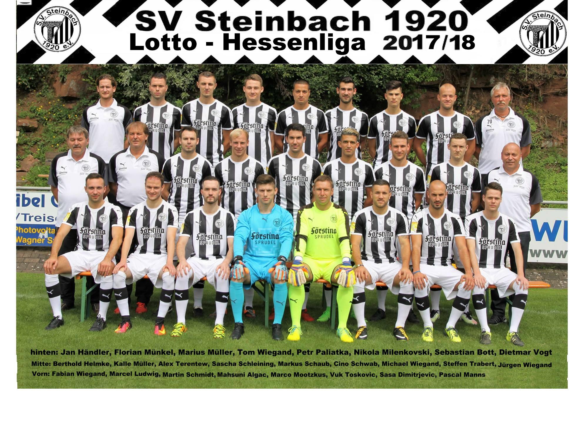 Team SVS Hessenliga 17-18 Namen
